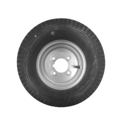 Wheel & Tyre 400 x 8" 4 Stud PCD 4 inch